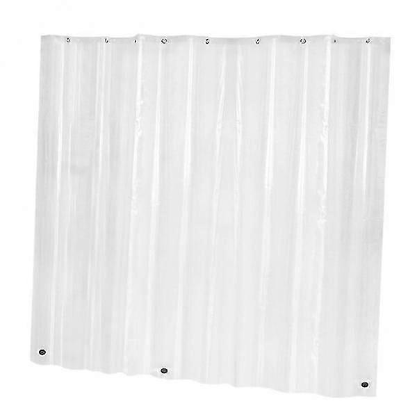 3xMildew Resistant Anti-Bacterial PEVA Shower Curtain Liner with Magnets S