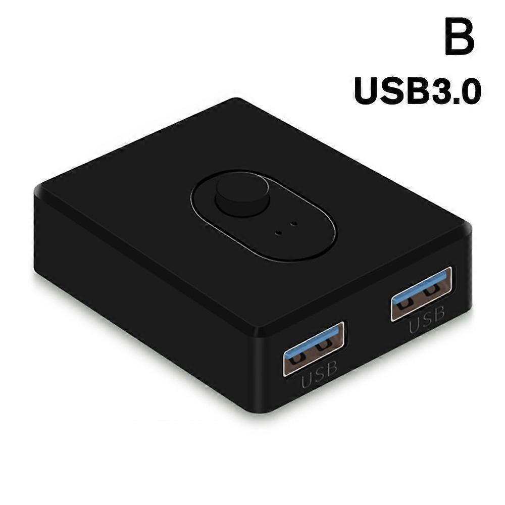 USB 2.0/3.0 KVN Switch HDMI 2-Port Box Plug-Free Sharing Keyboard USB 3.0