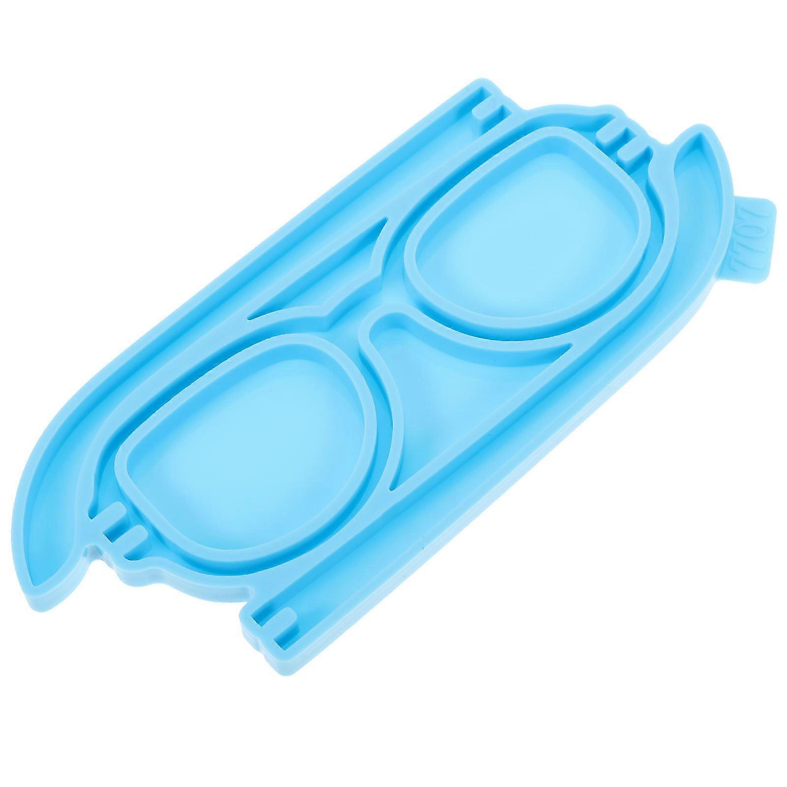 Silicone Eyeglasses Mold for DIY Crafts – Durable Epoxy Mold for Creative Wall Art and Unique Eyewear Decor Ornaments