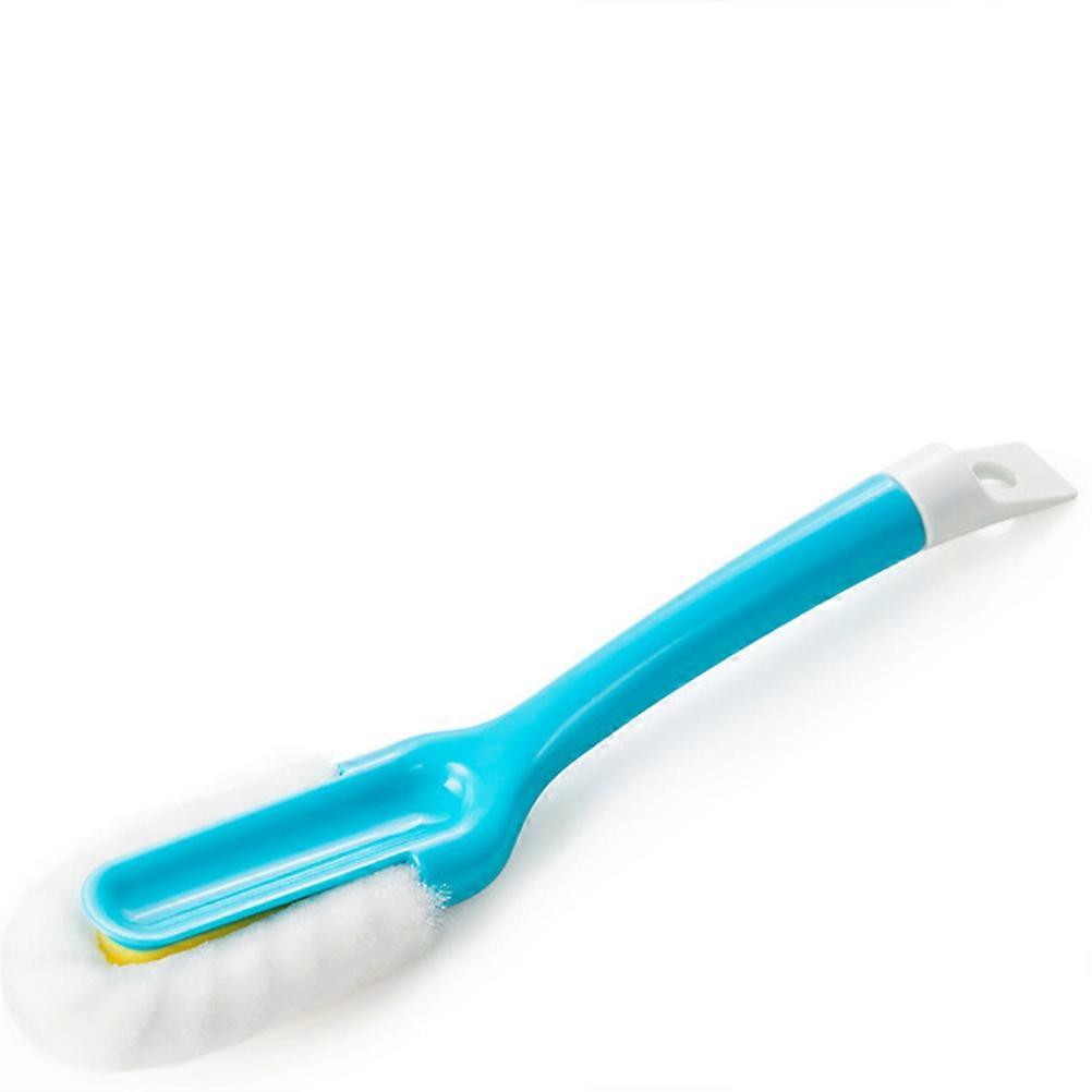 Brush Household Soft Laundry Brush Multi-Function Shoe Cleaning Brush 24x5cm Blue 2Set