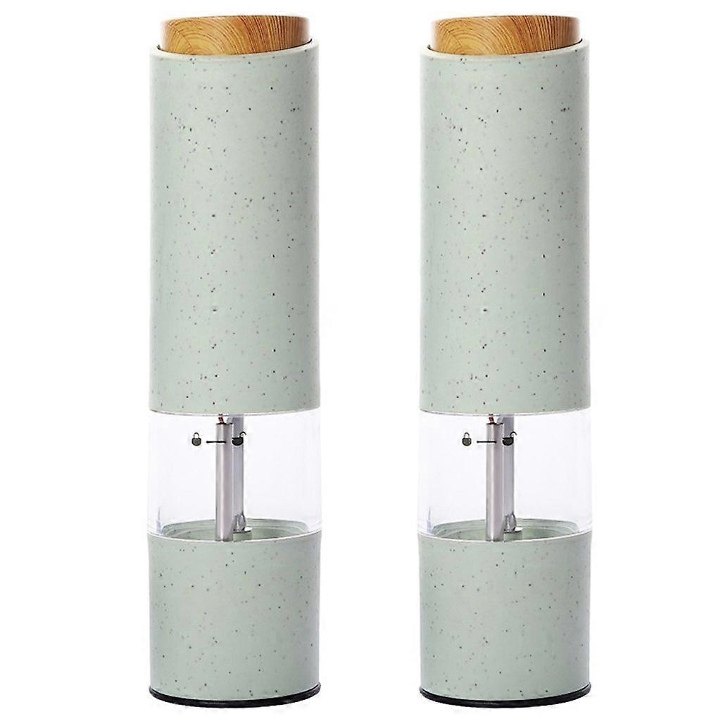 2-Hole Spice Grinder, Stainless Steel, Adjustable