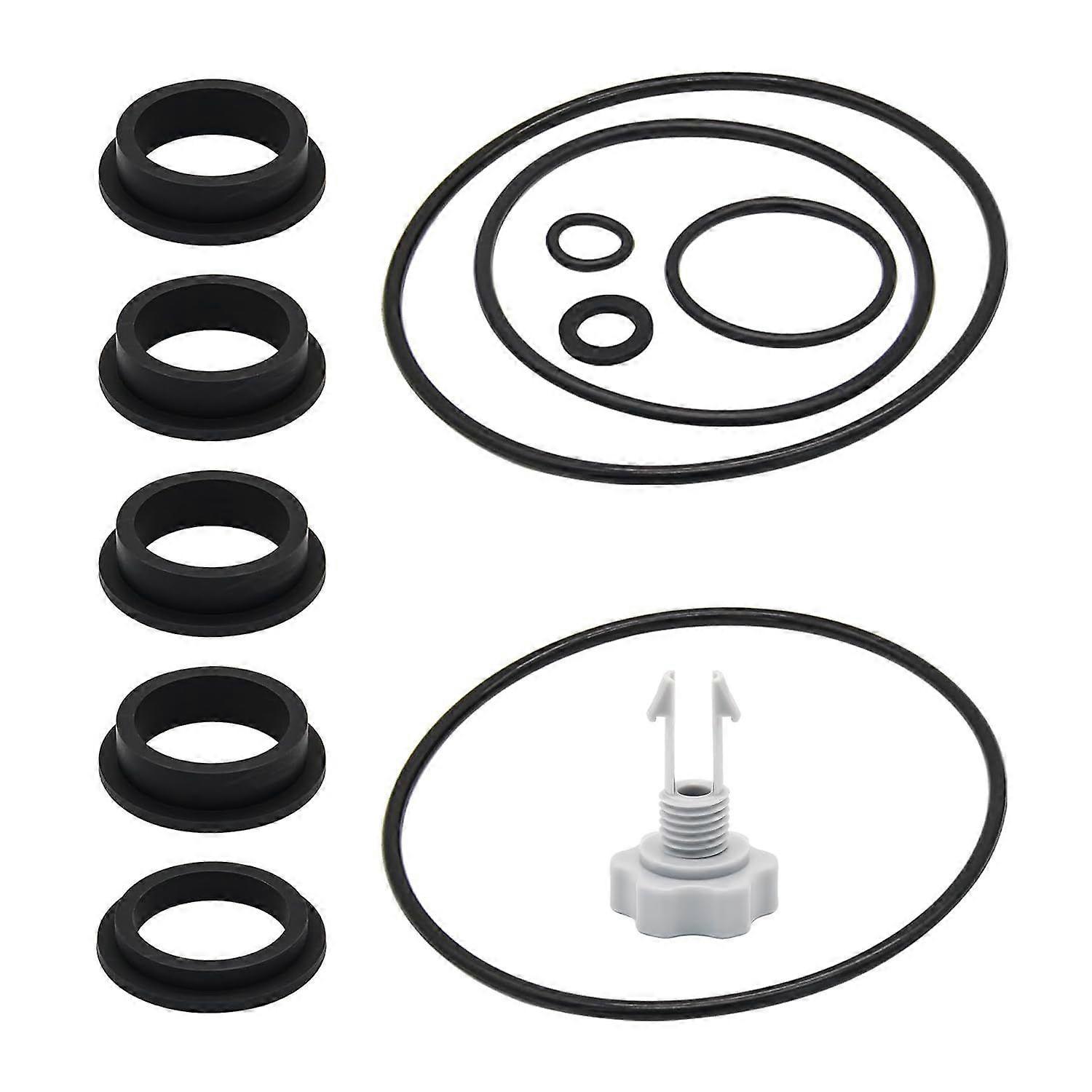 Sand Filter Pump Replacement Parts for Intex Pool Accessories for Intex Pool, 25013 Seals Sand Filter Pumps Replacement Parts Set of 12, 1 Air Release