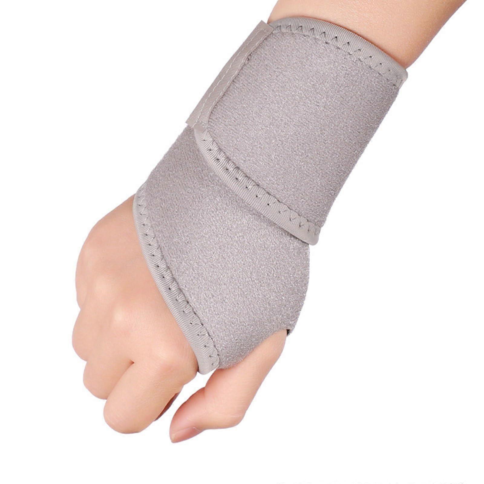 Wrist And Thumb Brace 2-Pack Adjustable Compression Elastic Breathable Wrist Wrap Thumb Support For Gym Workout