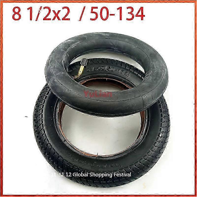 8 1/2x2 Inner Tube Wheel for Electric Scooter, Suitable for Children's Tricycle, 8.5x2 Replacement Parts