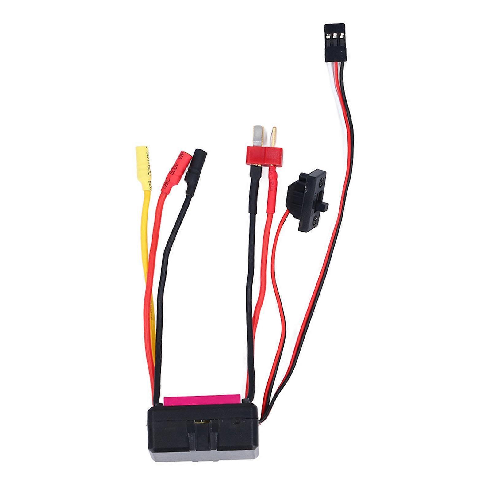 35A Brushless ESC Waterproof Dustproof Heat Dissipation Electronic Speed Controller for RC Car RC Boat