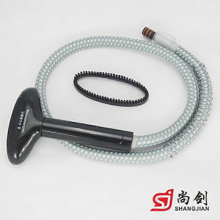Garment Steamer Replacement Part: Universal Replacement Steam Hose with Metal Head and Brush Attachment for Garment Steamers - Easy Installation for C