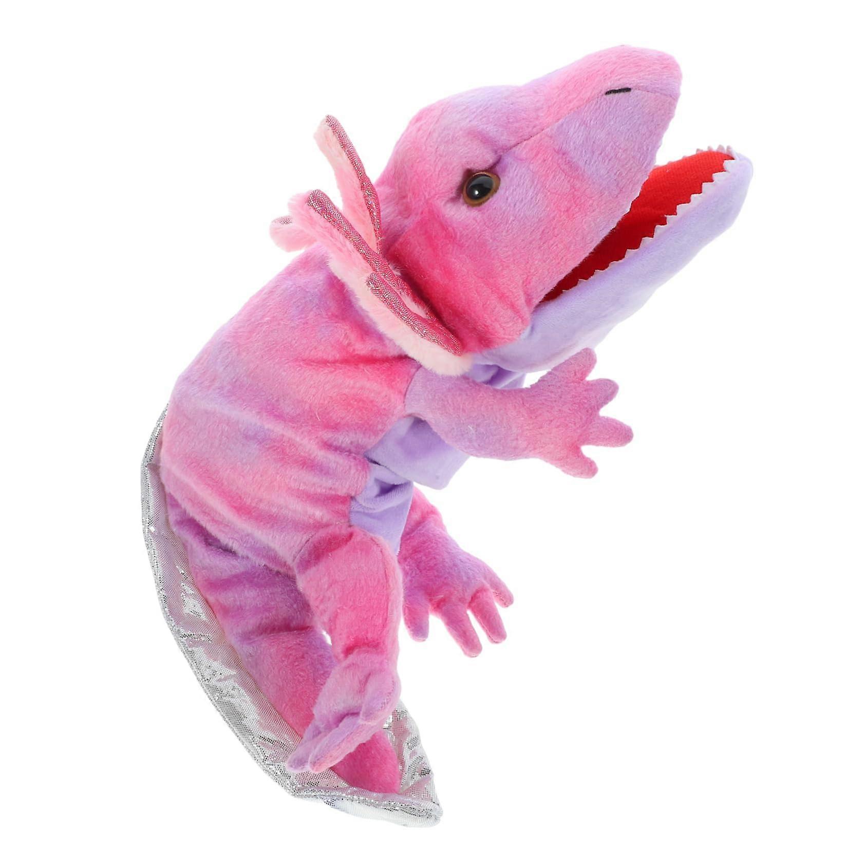 Salamander Hand Puppet, Animal Hand Puppet, Children's Puppet, Storytelling Animal Puppet, Marionette, Cartoon Hand Puppet, Plush Hand Puppet