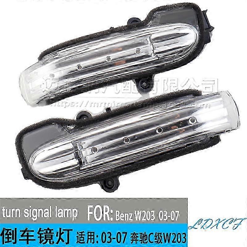Applicable to 03-07 Mercedes-Benz C-Class W203 rearview mirror light turn signal side light
