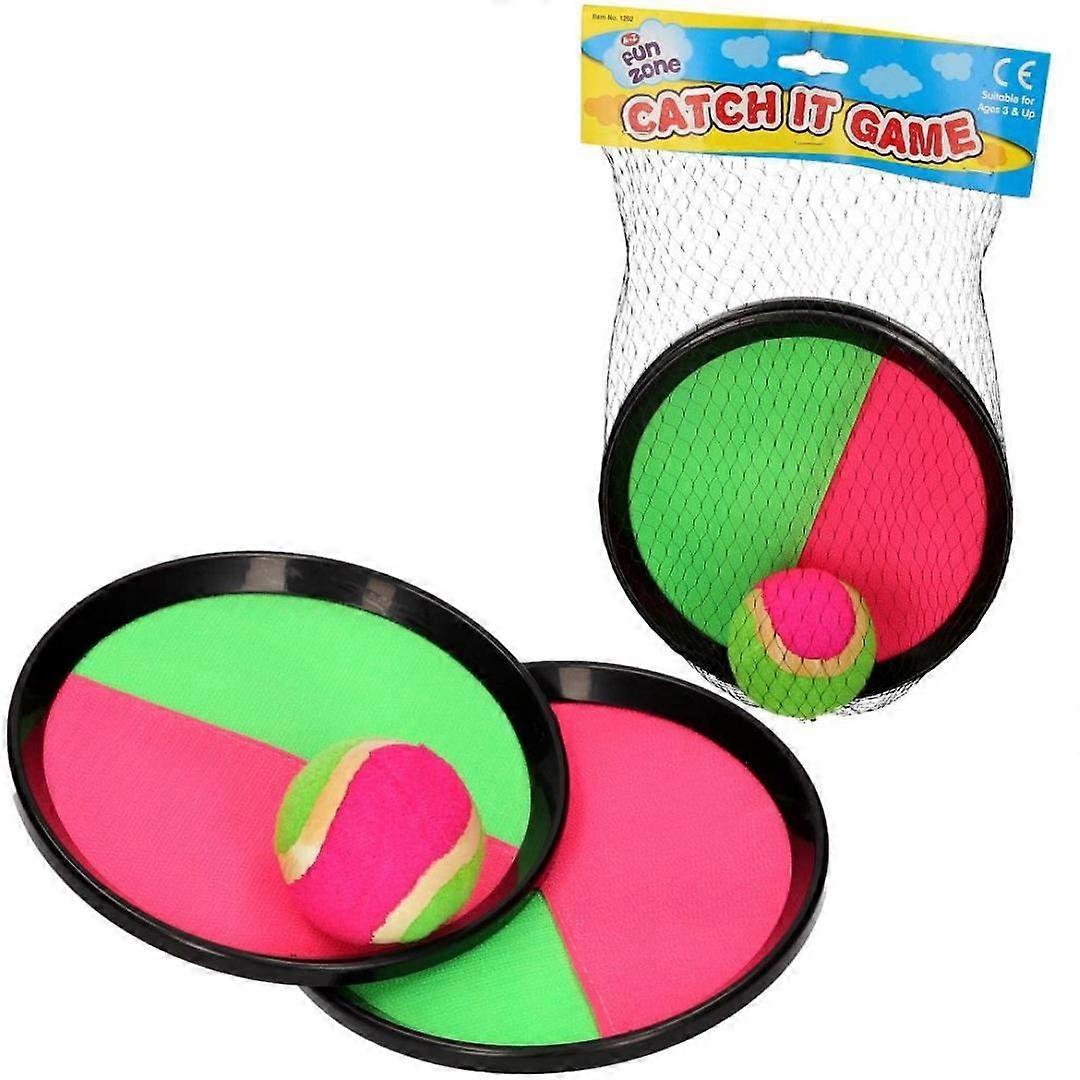 Toss and Catch Balls Paddle Catch It Game Set - Durable Material, Suitable for All Ages