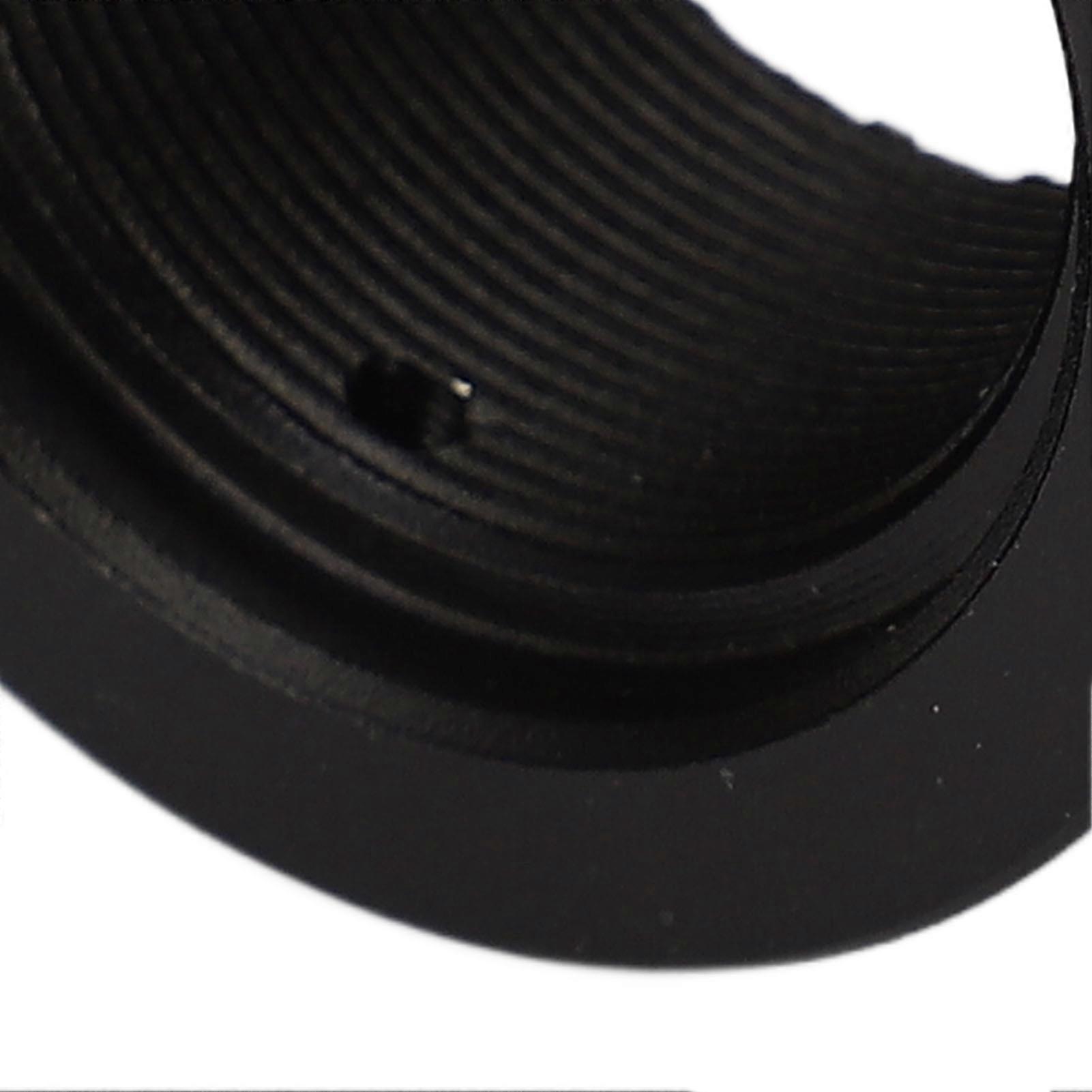 DIA 32mm Microscope Stand Holder Fixed Base Strong Stability Precise Black Cylindrical for Stereo Trinocular Microscope