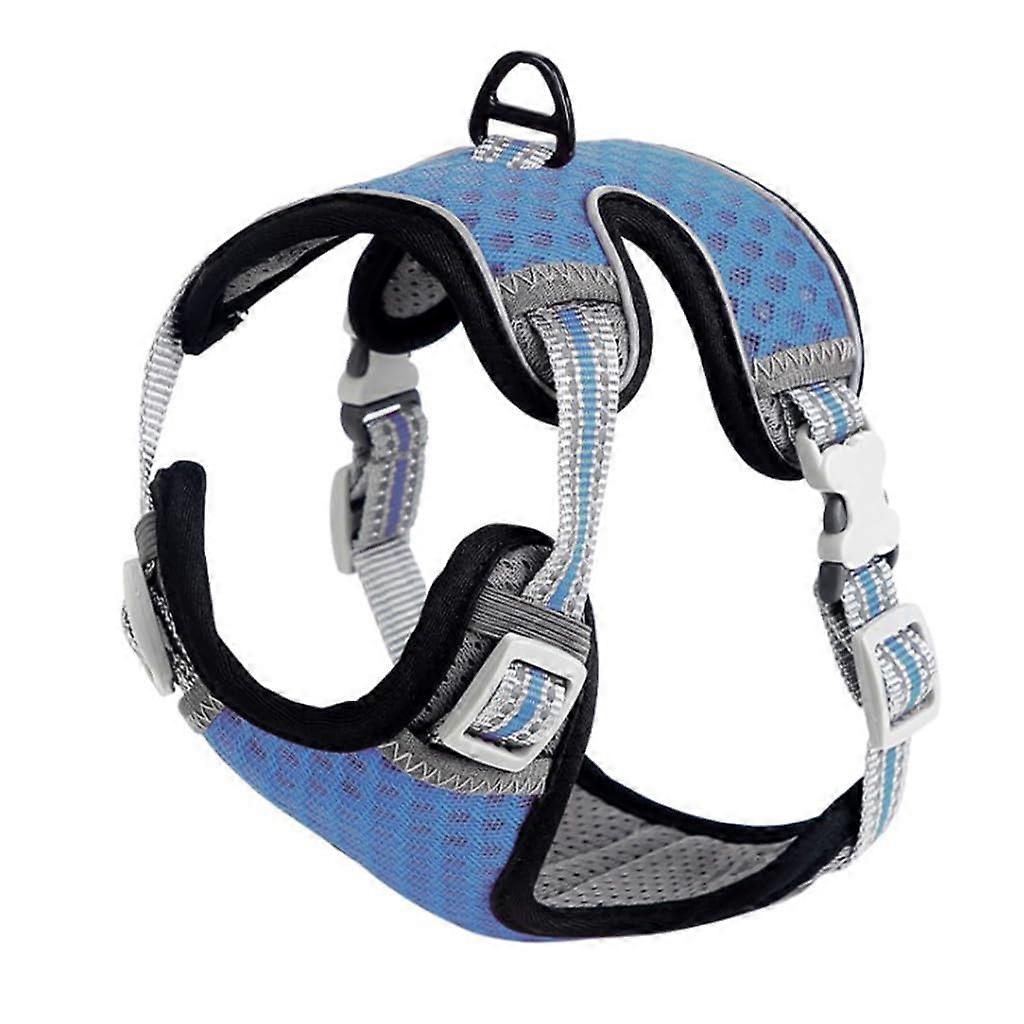 Explosionproof cat harness and leash for walking, comfortable outdoor vest, breathable, reflective