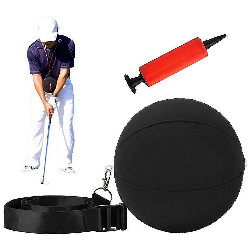 Golf with Inflator Smart Inflatable Ball Swing Training Aid Assist Posture Correction Trainer