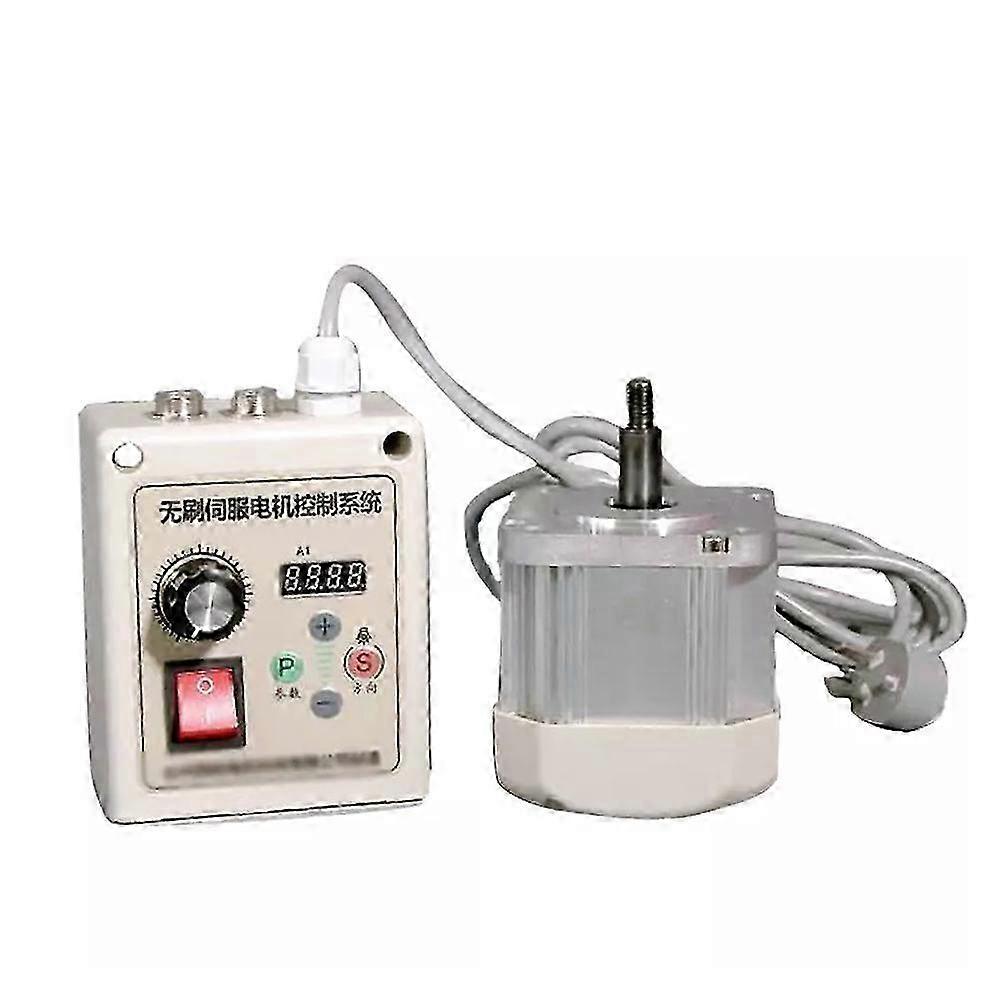 1200W Brushless Servo Motor & Controller Driver Face Mount for Grinders