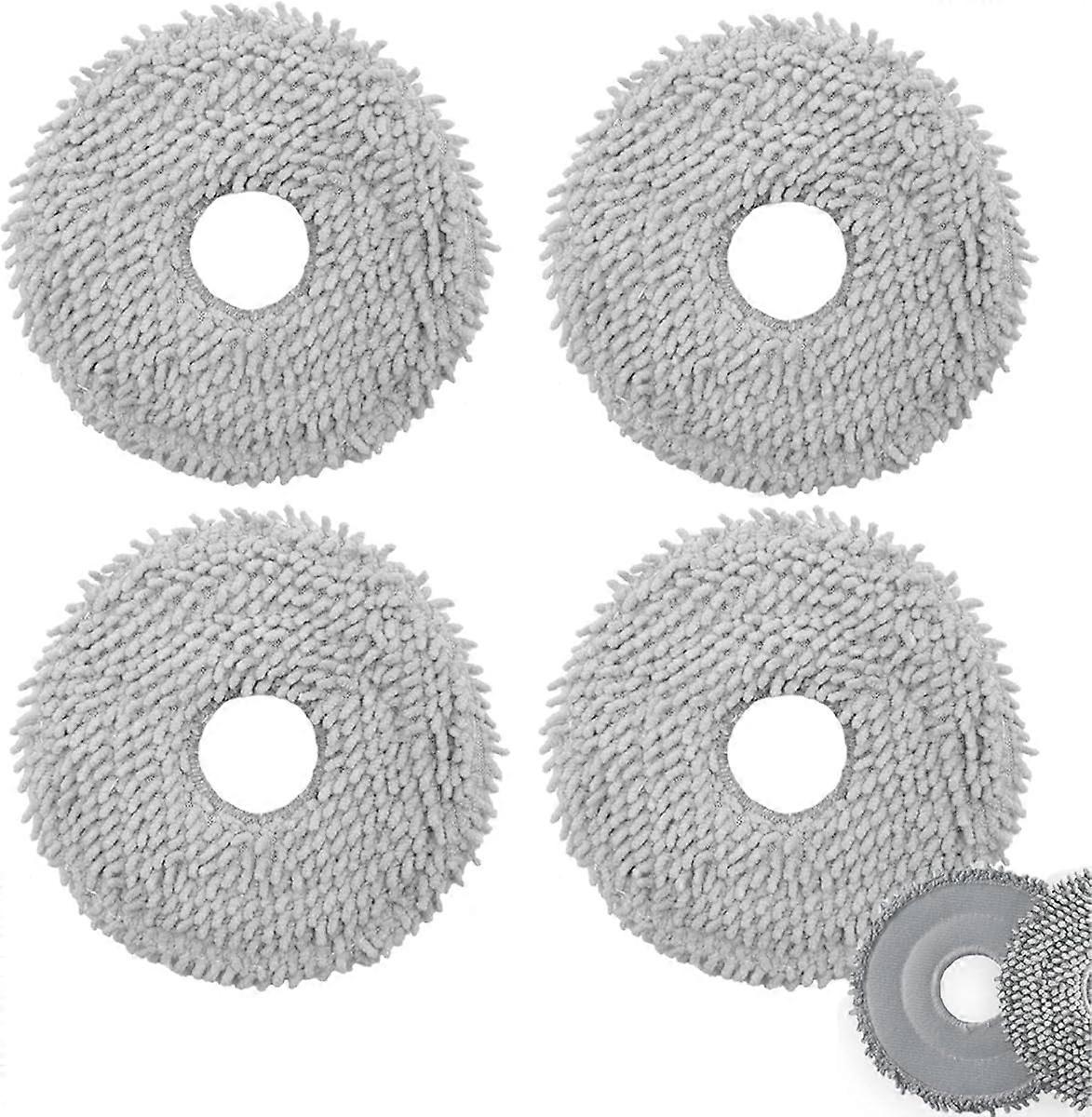 4-pack mop cloth for Roborock robot vacuum cleaner