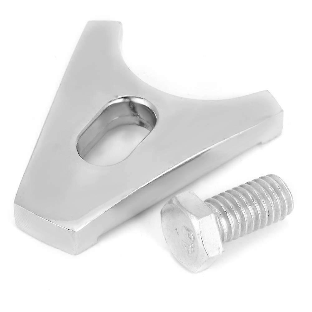 Chrome Steel Distributor Clamp with Screw Distributor Clamp, Chrome Steel SBC BBC Fit for Distributors V8 V6