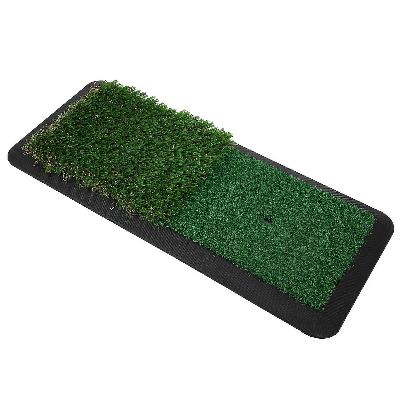 47*20cm Indoor Golf Batting Mat Golf Practice Hitting Turf Mat with Different Thickness