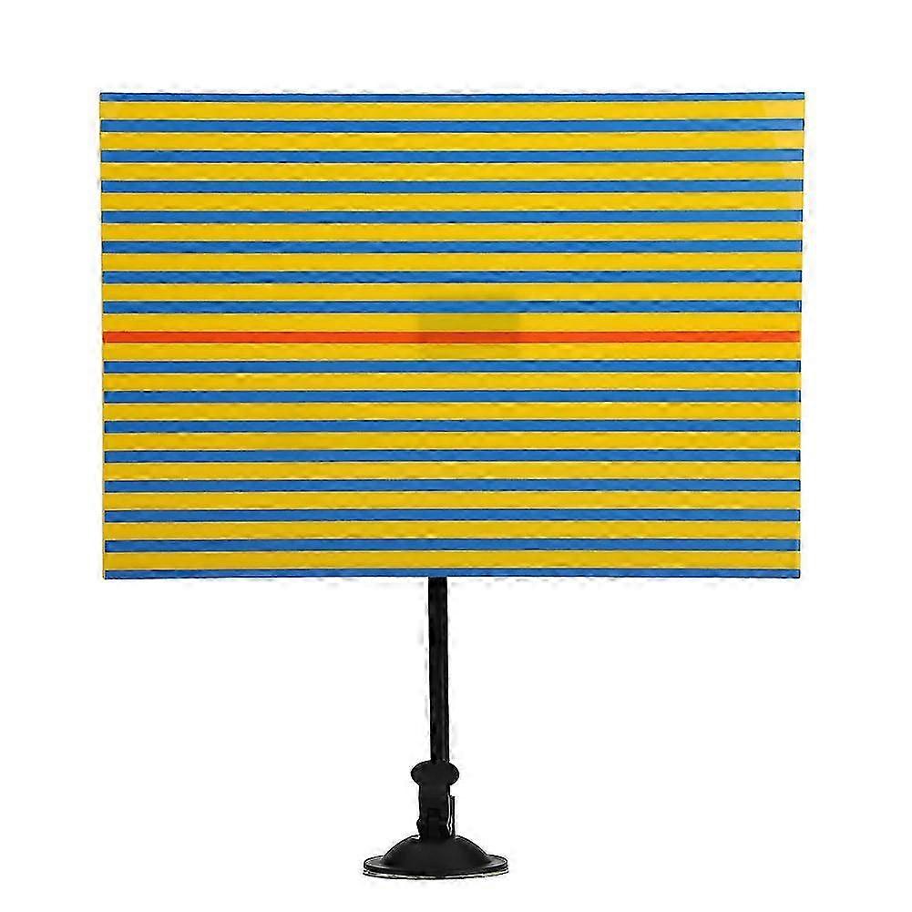 Paintless Dent Repair Removal Tool with Yellow and Blue Reflector Line Board