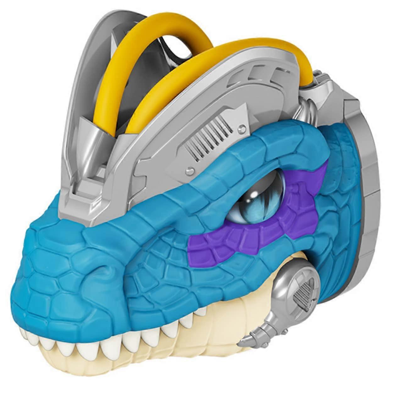 Dinosaur Hand Puppet Toddler Toy Realistic Plush Hand Puppet for Storytelling Blue Cartoon Dinosaur Doll 12 Inches