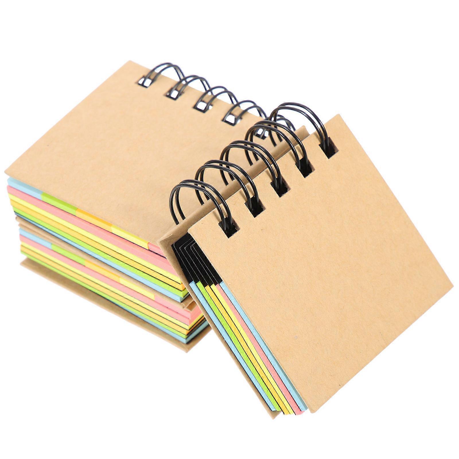 3pcs Portable Spiral Notepads, Compact Writing Pads with Smooth Surface for Office, Travel, Daily Notes & Planning