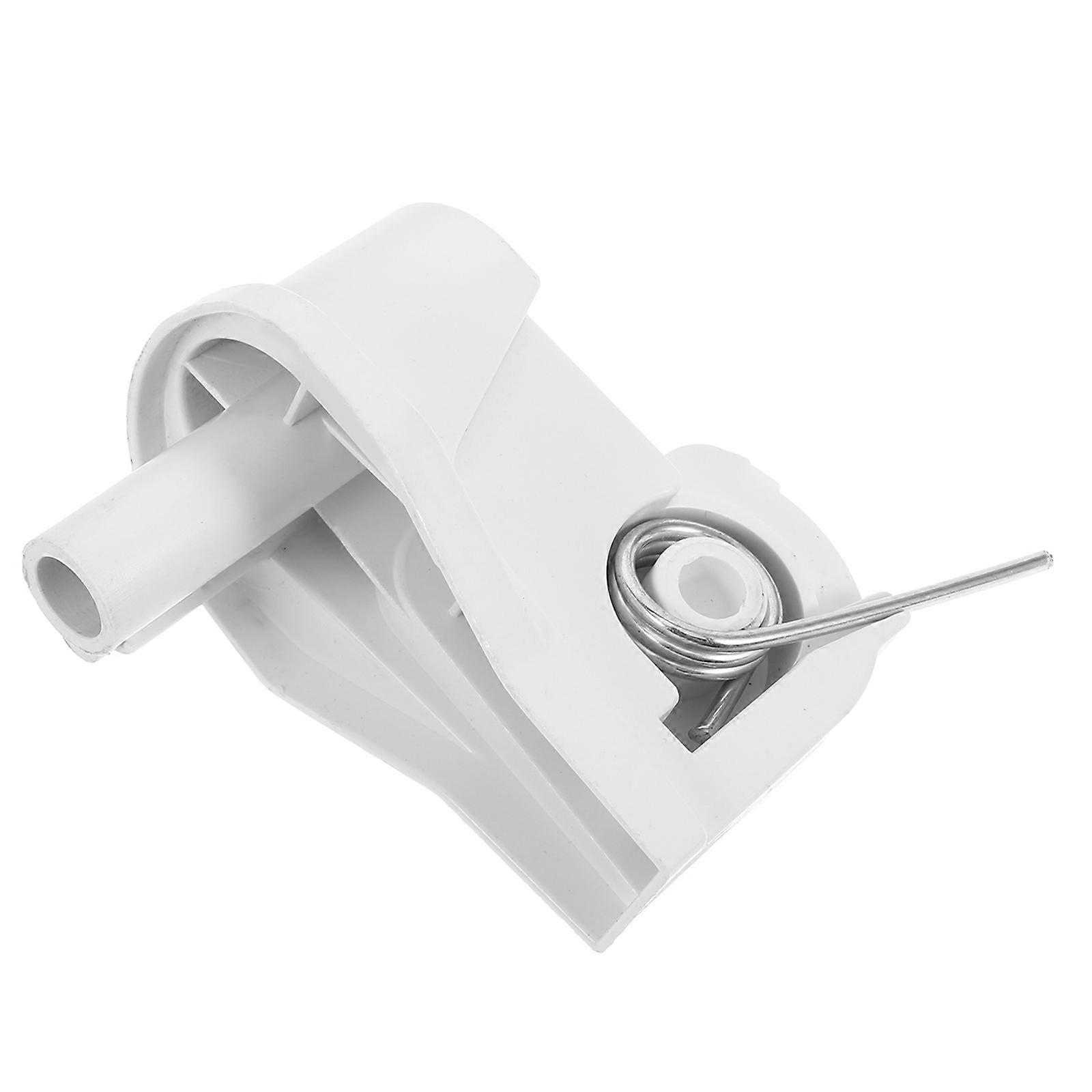 Floor Fan Neck Connector for Secure Motor Attachment ABS Durable Material White Color
