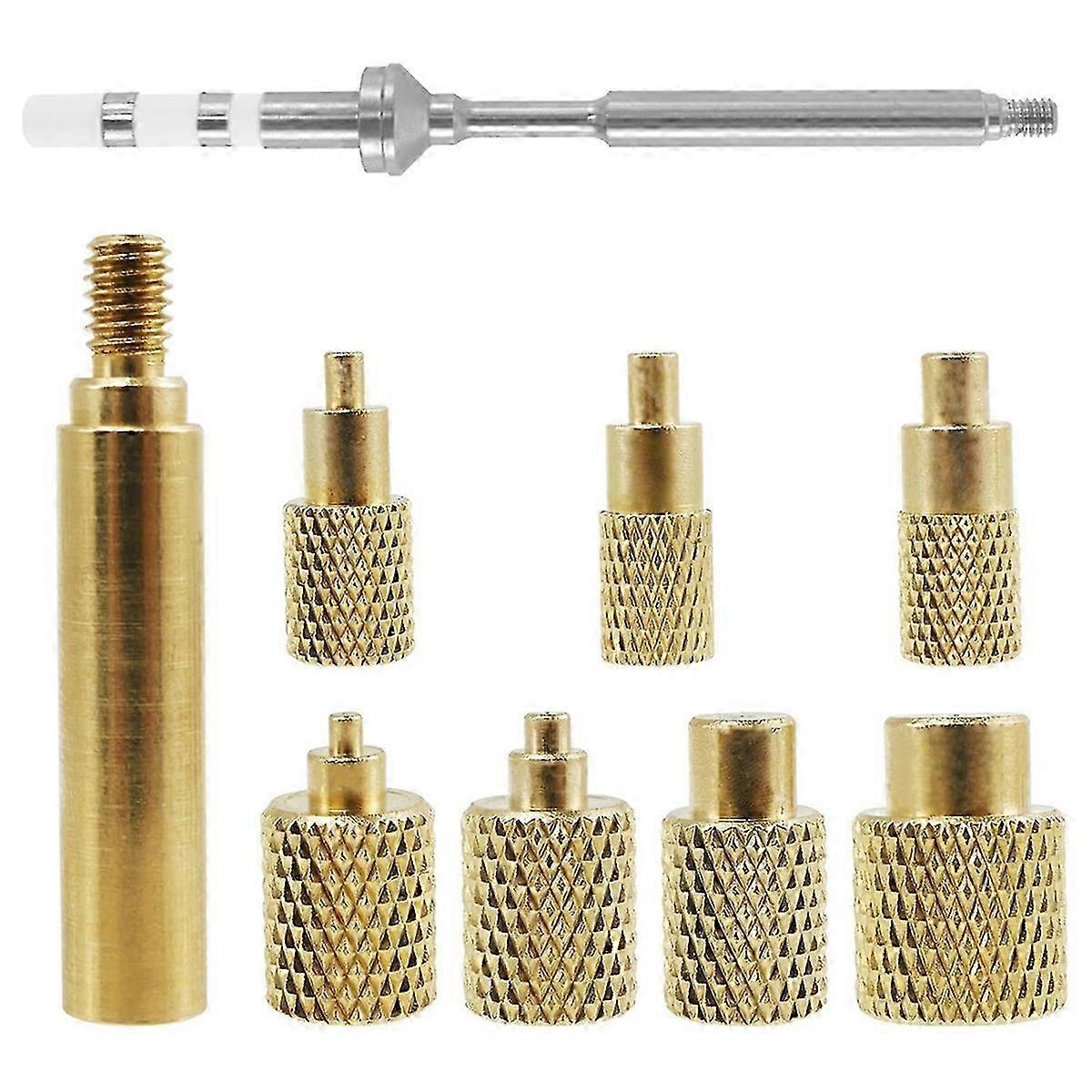 Heat Set Insert Tool M2/M3//M5/M6/M7/M8 Heat Set Insert Tip Kit TS100 Brass Soldering Iron Tip Set Edition 2204