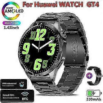 Watch GT4 For Huawei Smart Watch Adult GPS Tracker 1.43 Inch 466*466 HD Screen Always Display Bluetooth Call Smartwatch New