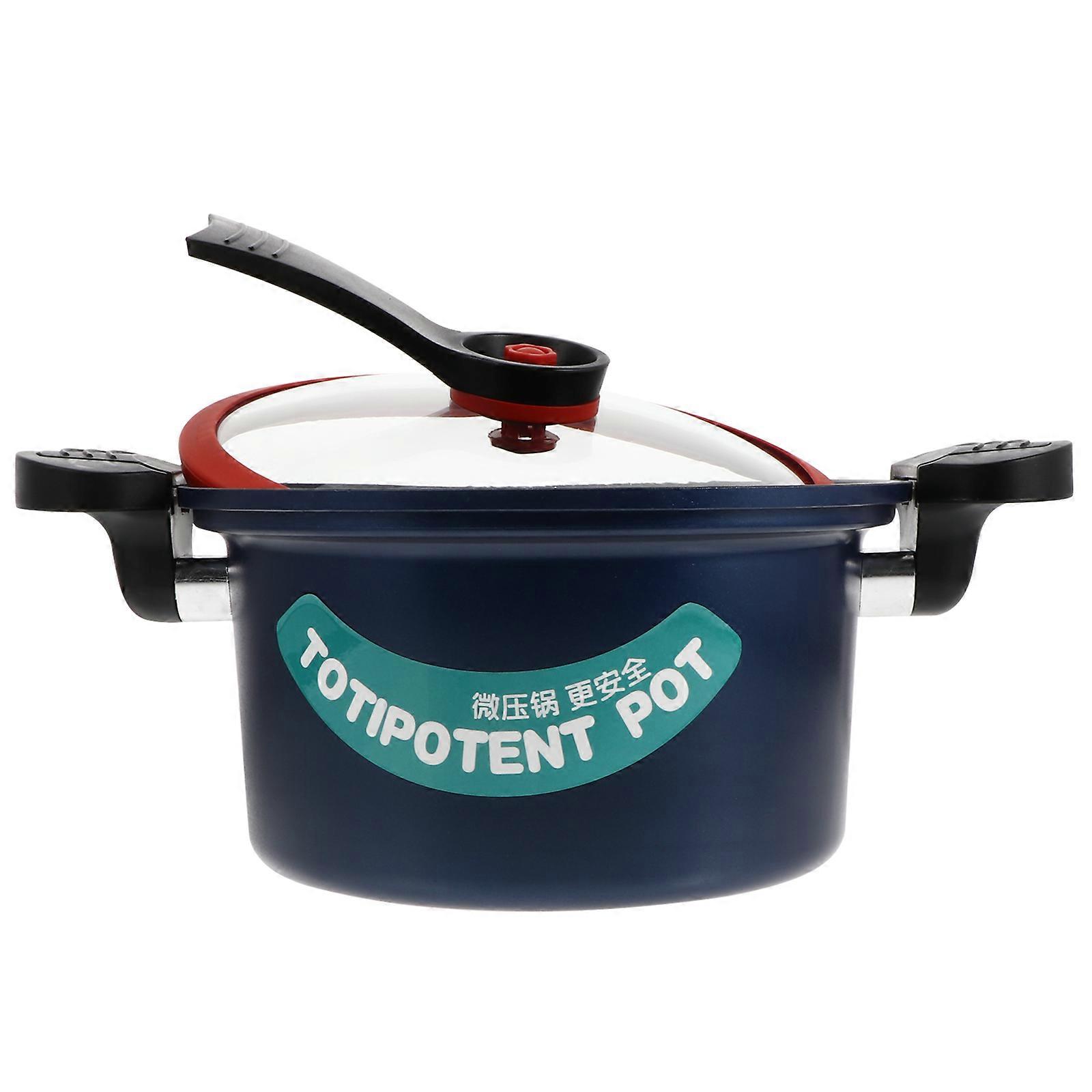 Stew Pot With Lid Non Stick Pressure Cooker Daily Cooking .5L 1Pack