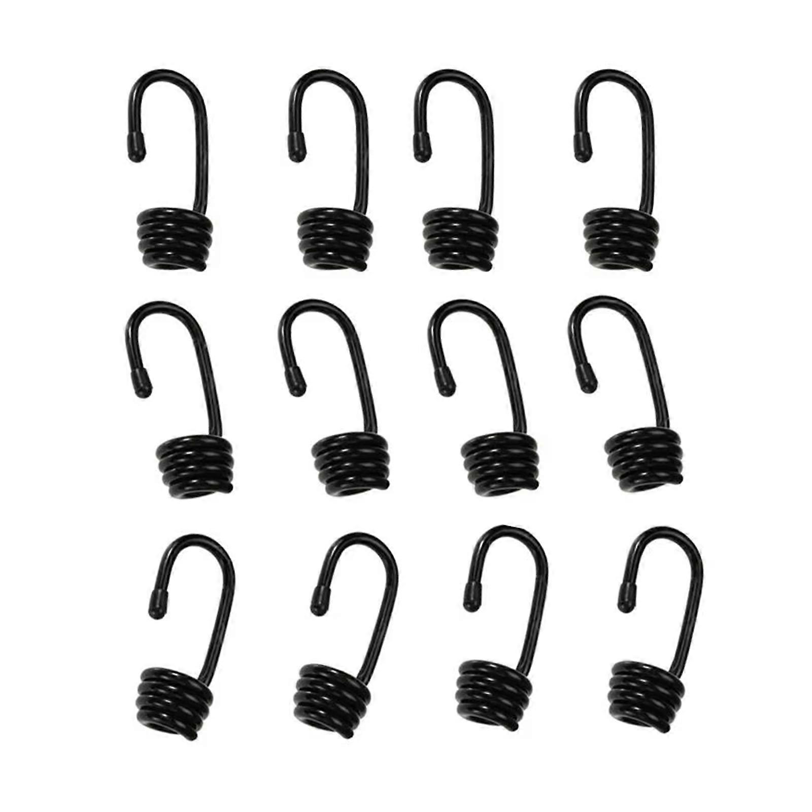 Weather Resistant Cord Hooks Suitable For Elastic Ropes, Gardening, Boating, Camping, Shock Cord Fastening, Kayaks Deck Multicolor