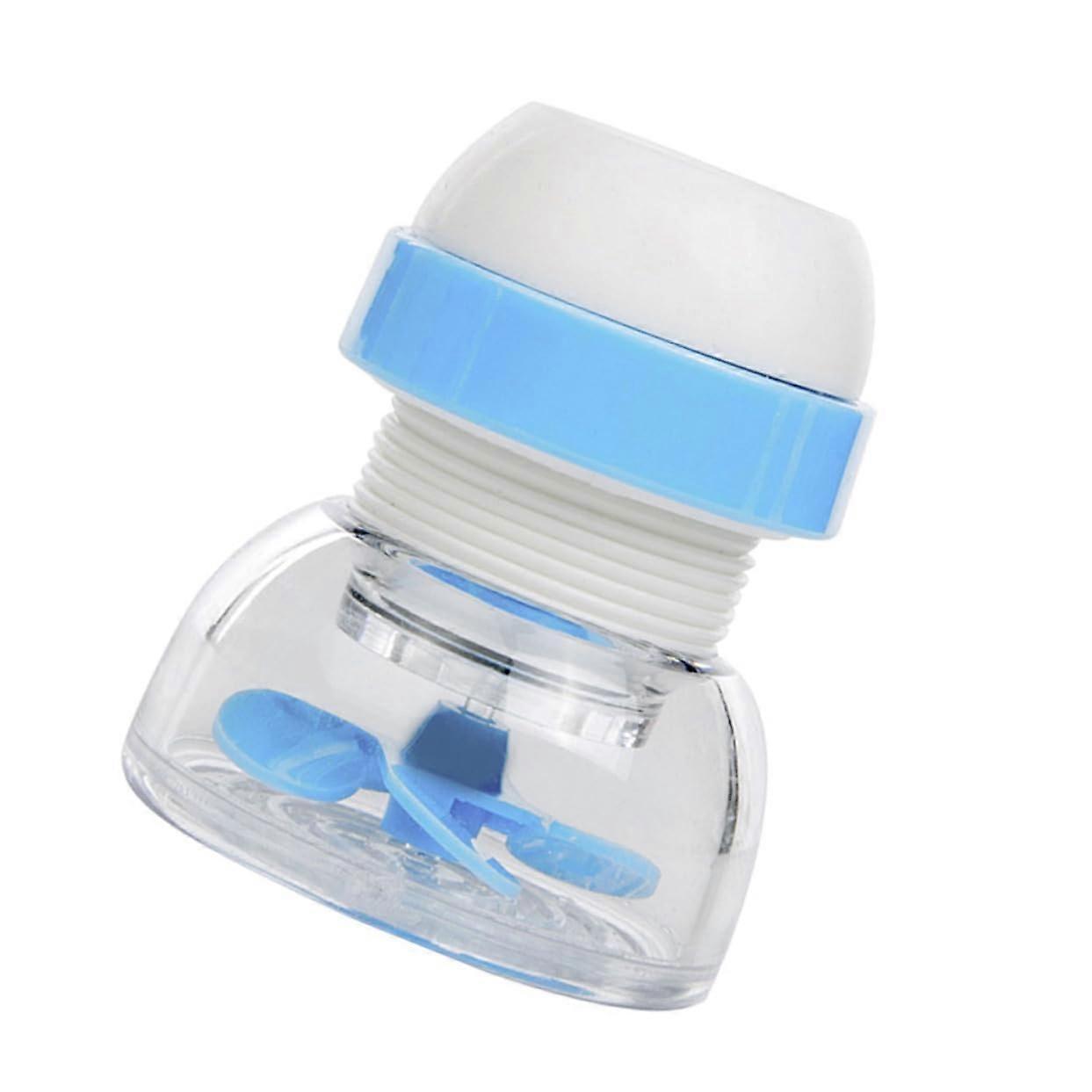 Spritzsicherer Sprinkler Sprühdüse Blue PVC 1 Adjustable Water Spray Nozzle For Faucet Sprayer Swivel Hose Extension