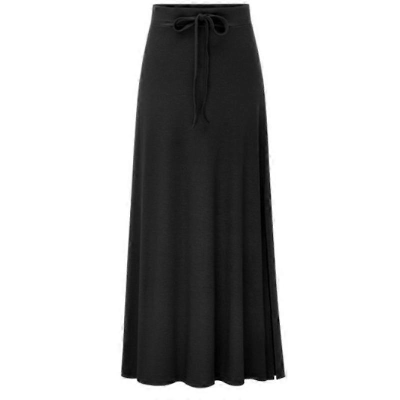 Plus Size Women's Half-body Skirt Autumn and Winter Package Hip Skirt Open Skirt