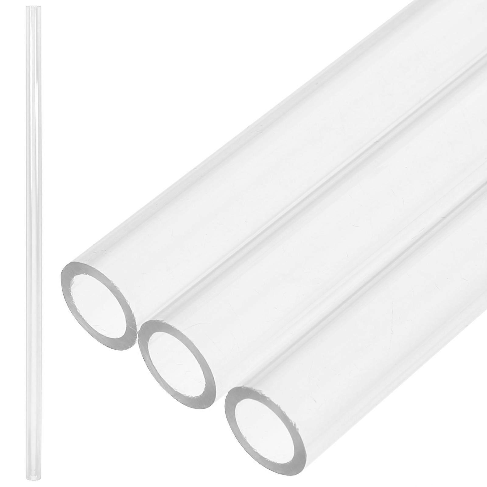 4pcs PMMA Water Cooling Tubes for Computer Transparent Design for Inspection, Replacement Tubing for Liquid Cooling Systems