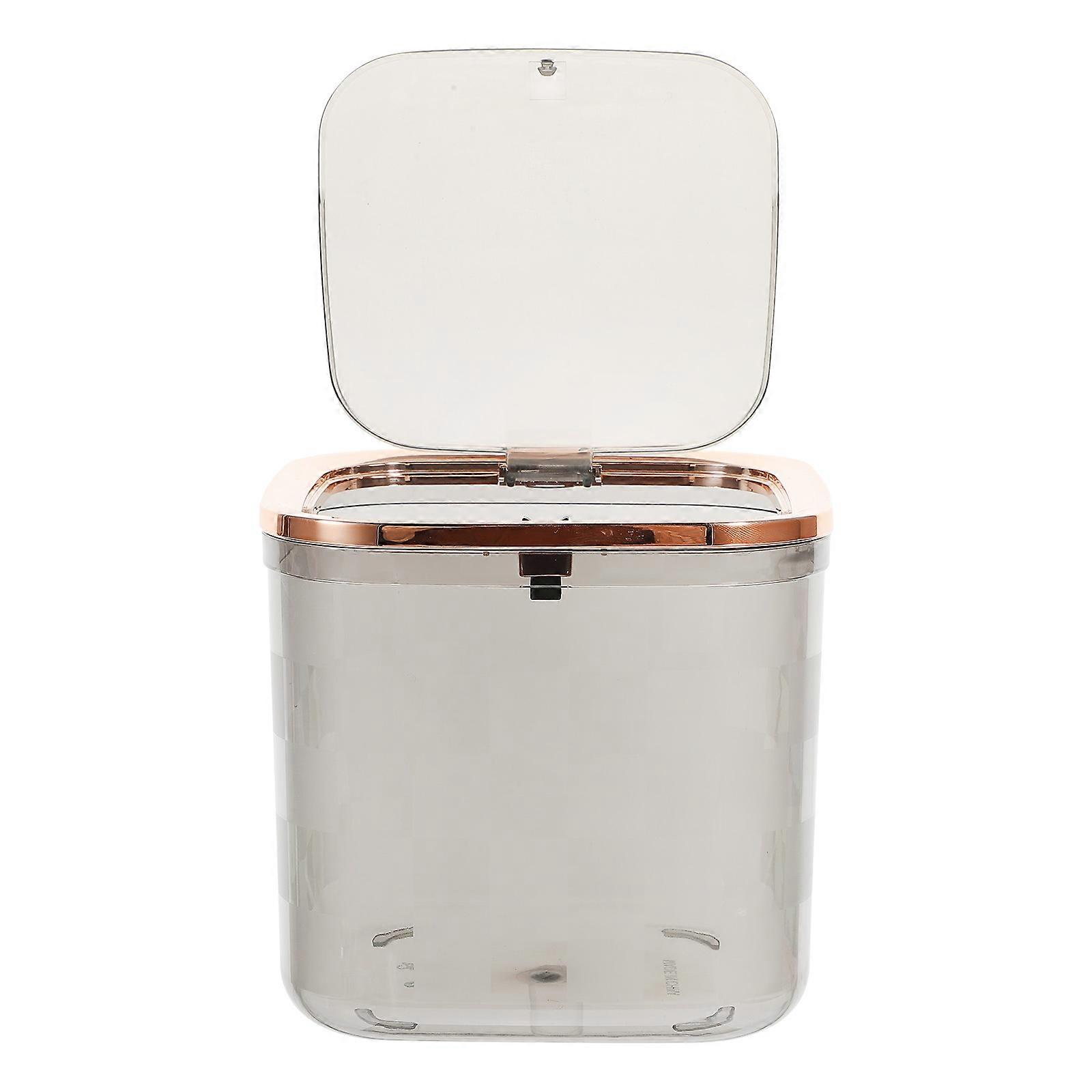 Desktop Garbage Bin Dresser Easy Emptying Modern Style Isolation 1Pcs