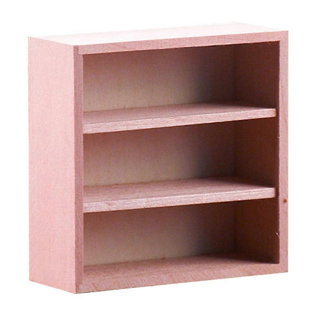 Rectangular Mini Storage Cabinet For Doll House Furniture 1:12 Scale Suitable For Children Collectors 1Pcs