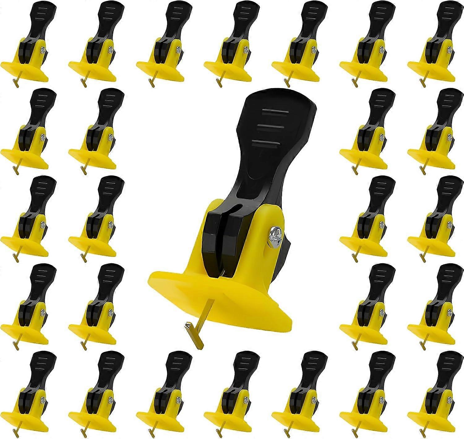 100 Pcs Tile Leveling System 2mm Self-Leveling Tile Spacer Leveling Kit for Tile and Wall