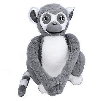 Plush Monkey Toy Cute Long Arms Hanging Soft Home Decor Monkey Stuffed Animal Toy for Curtains Gray