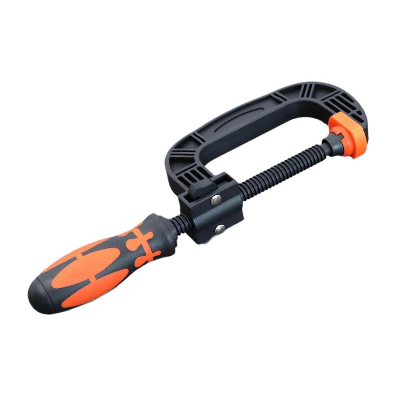 Woodworking Clamp C Clip Multifunctional with Pine Opening Fixing Hand Tool Splicing Board Clamp for Construction Carpentry, 21 cm