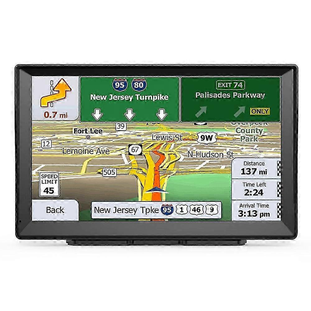 2025 9 pouces 8G / 256M voiture navigateur GPS avec grand écran carte Bluetooth capacitive