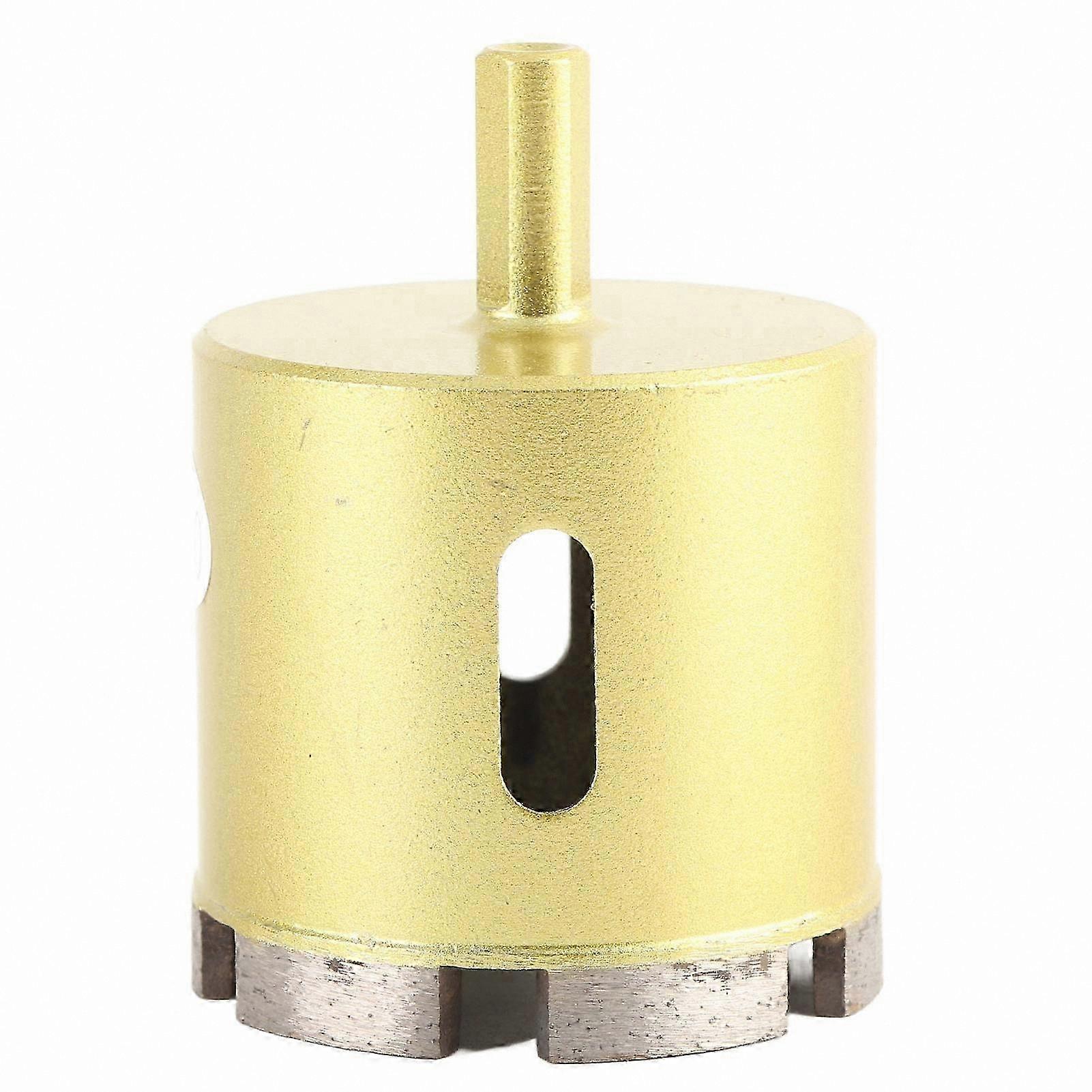 Durable HSS Hole Saw for Tile, Concrete, and Wall Cutting, 40-60mm Triangular Shank