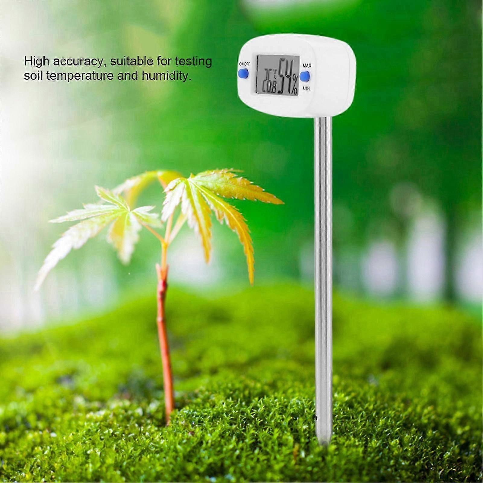 Digital Soil Moisture & Temperature Humidity Tester with Probe