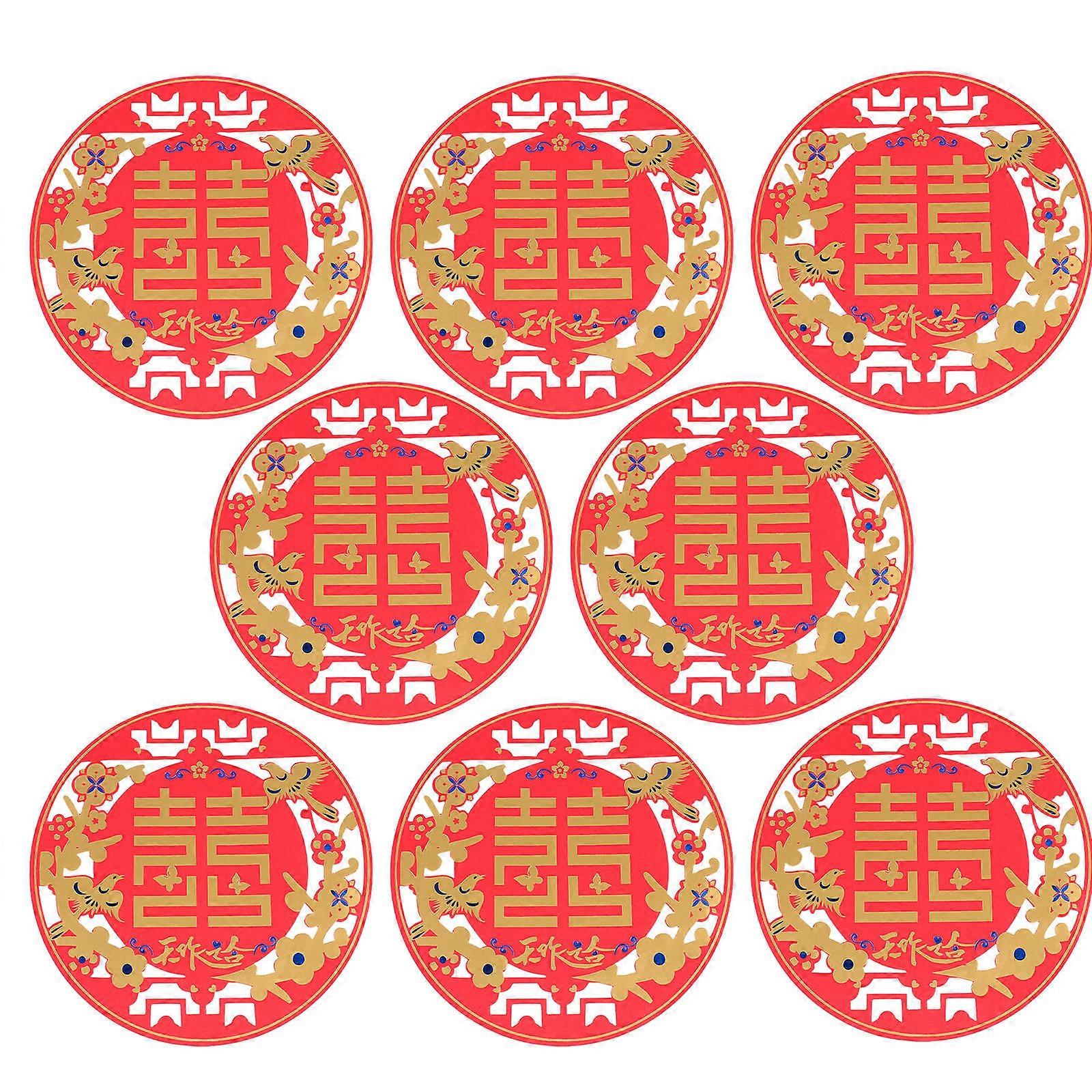 Chinese Style Paper Cutouts for Enhancing Wedding and Room Atmosphere