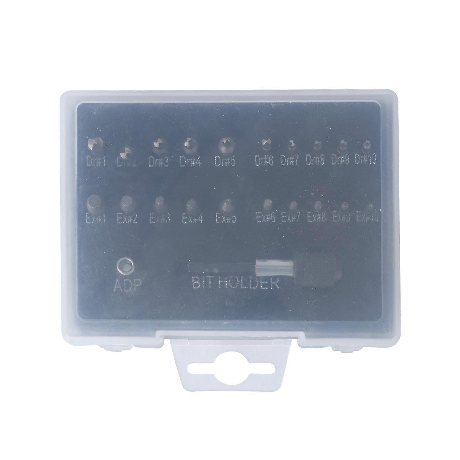 22Pcs Damaged Screw Removal Tool For Mechanics And DIY Projects All-Purpose Magnetic Extension Bit Holder Versatile Multi Color Functionality