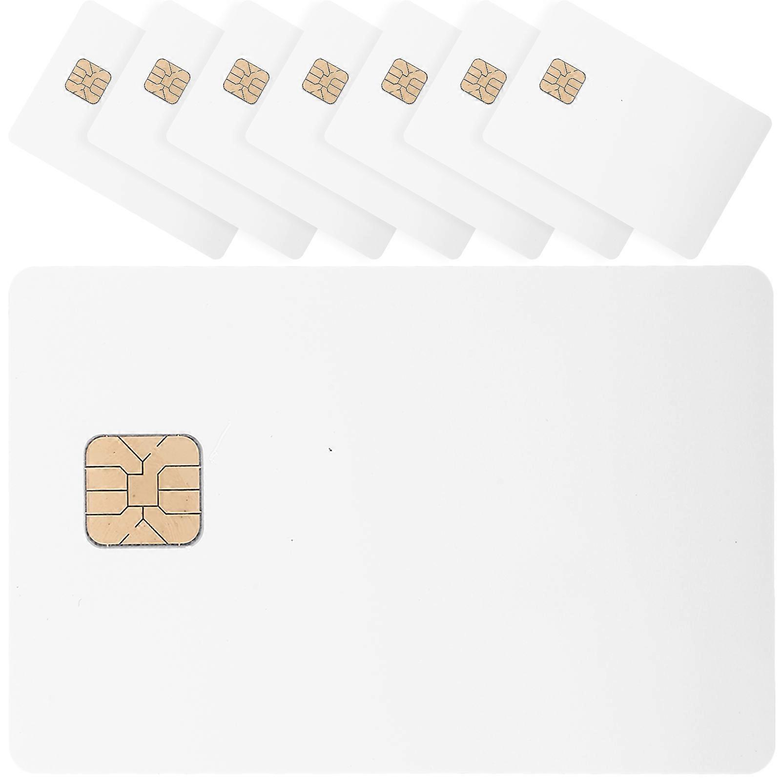 Quality Blank Recording Cards 8Pcs Ideal For Data Transmission In Offices And Organizations Made Of Pvc