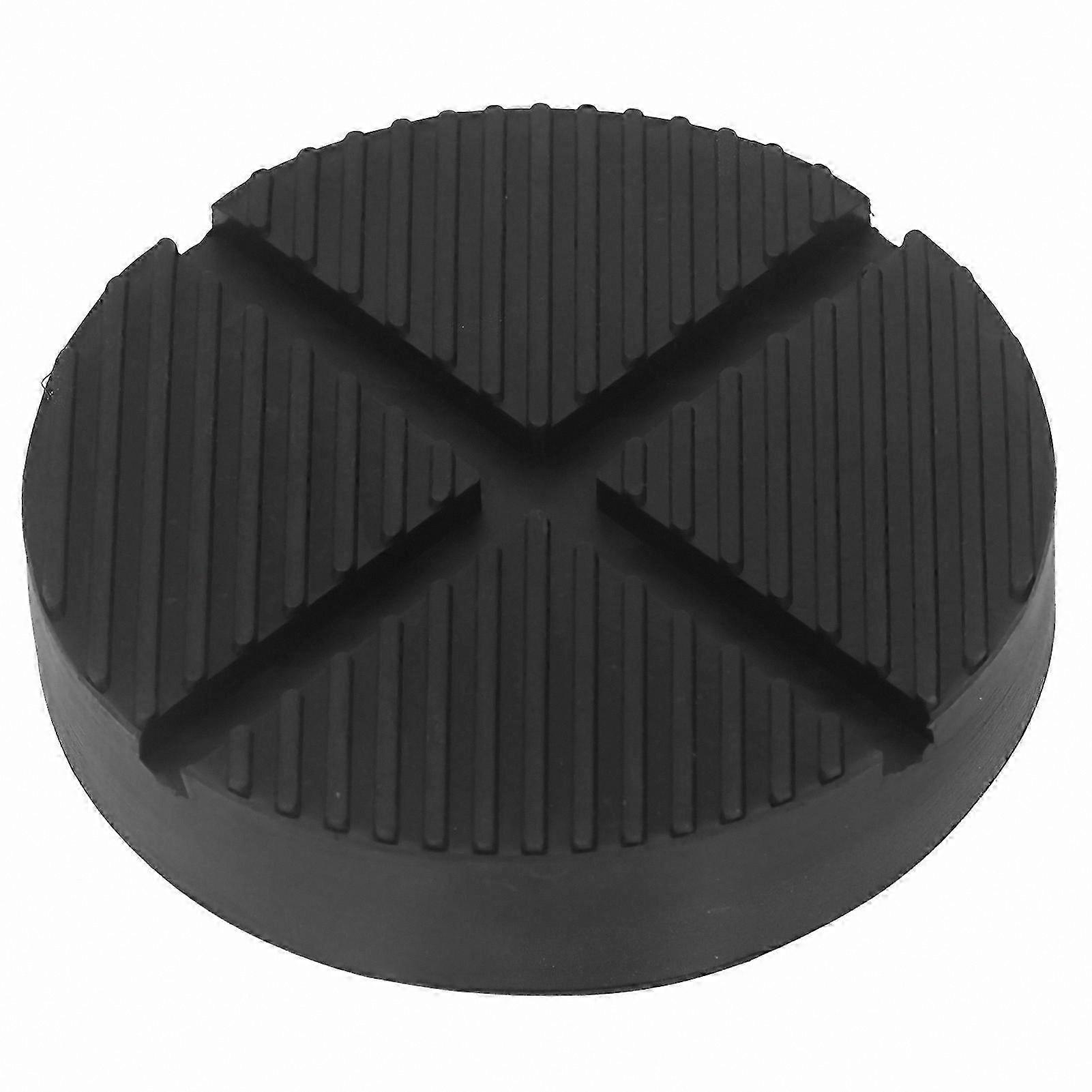 Universal Floor Jack Adapter with Rubber Pad, 125mm Protector for Side Frame Rail Clamping