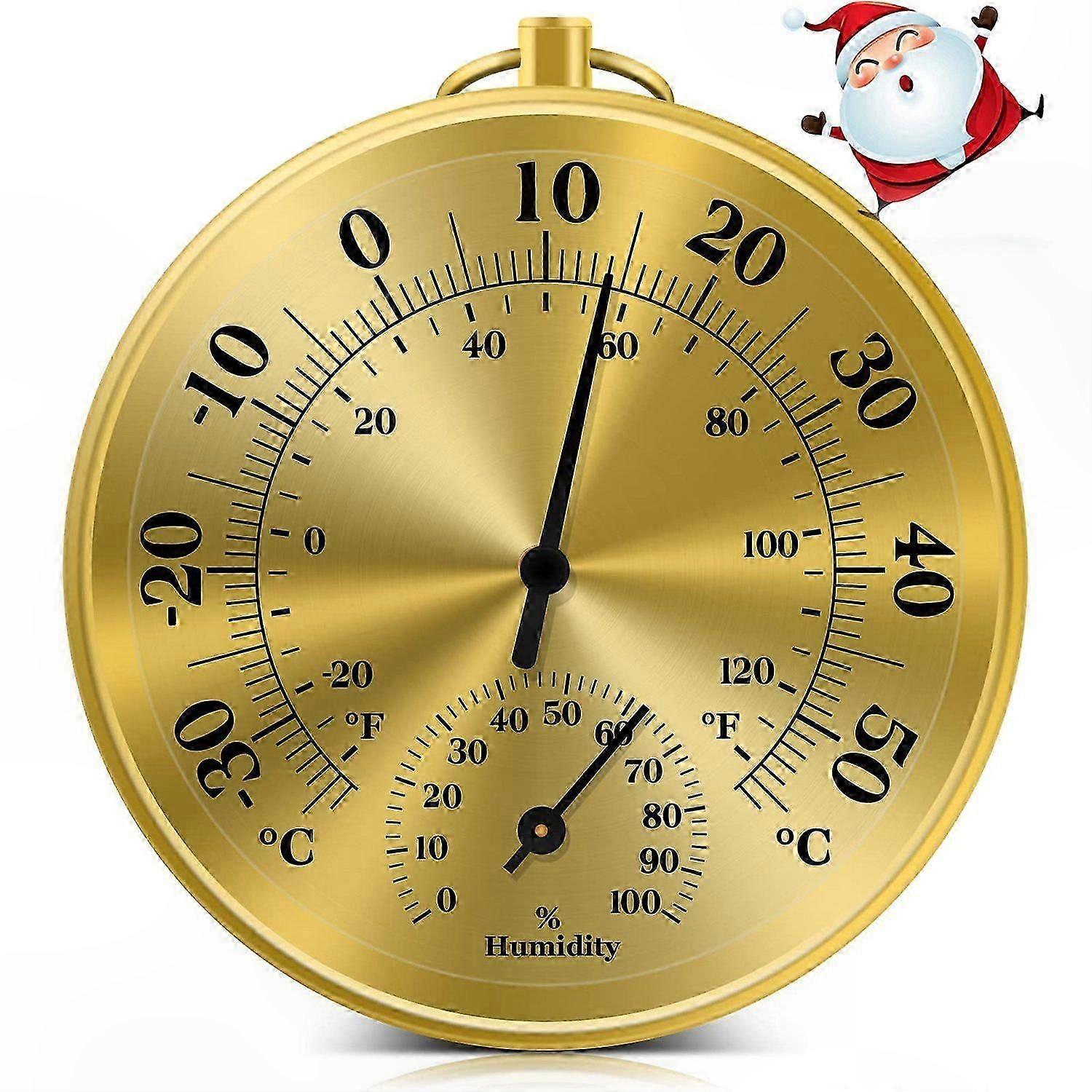 Automatic Scanning Thermo-Hygrometer with Precise Measurements No Batteries Needed