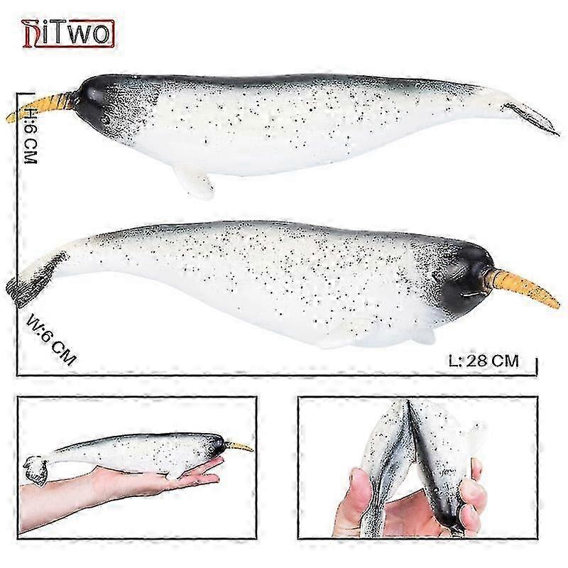 Big Size Soft Rubber Sea Life Simulation Action Figure Animal Model Toys For Children Kids Whale Figures Collection Educational 2025