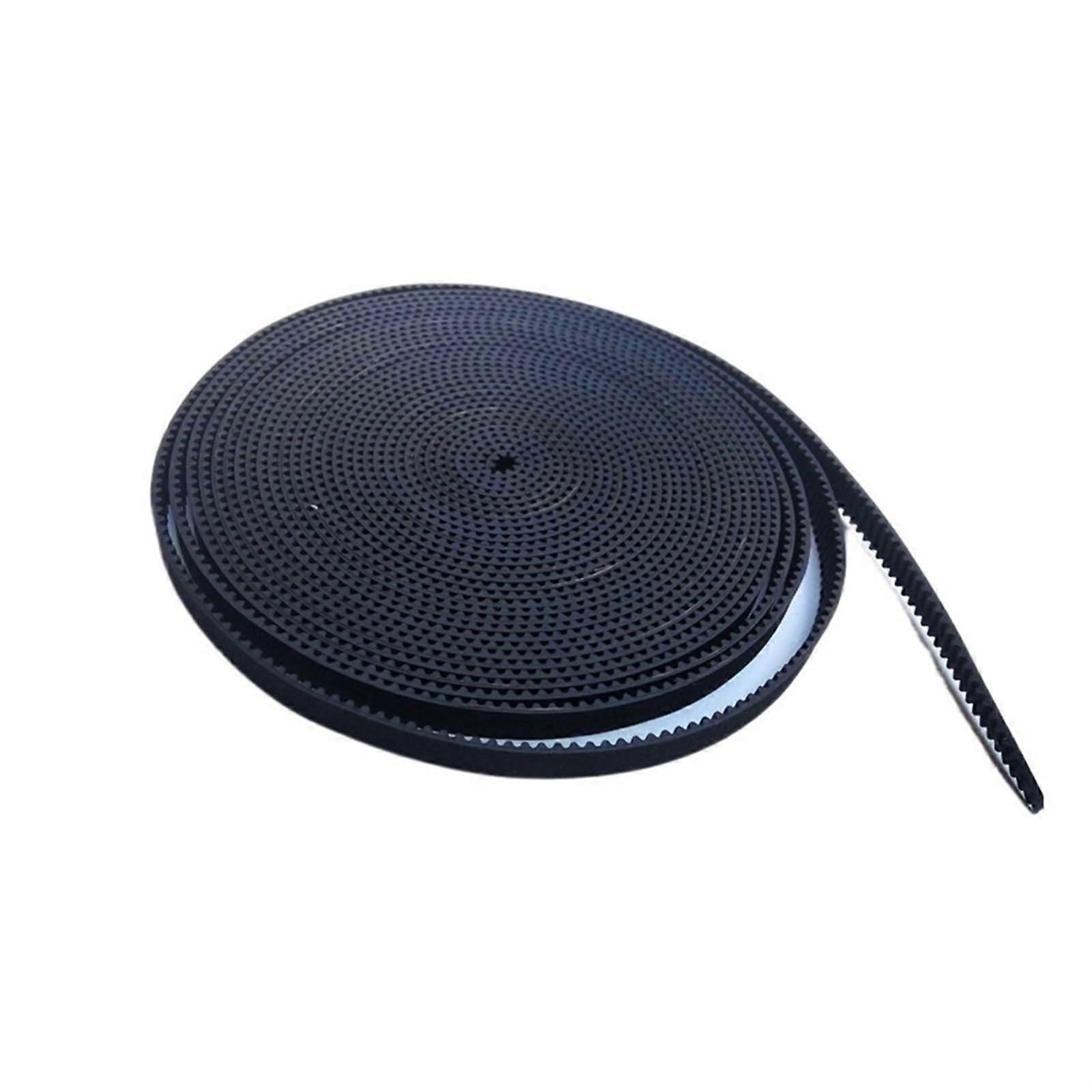 Openended timing belt, 5m, GT2, 6mm, rubber, 2GT6mm, low backlash for 3D printers