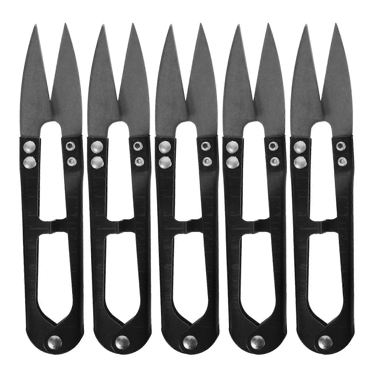 5pcs Bonsai Pruning Scissors Trimming Shears Cutting Cloth Tool for Sewing Garderning