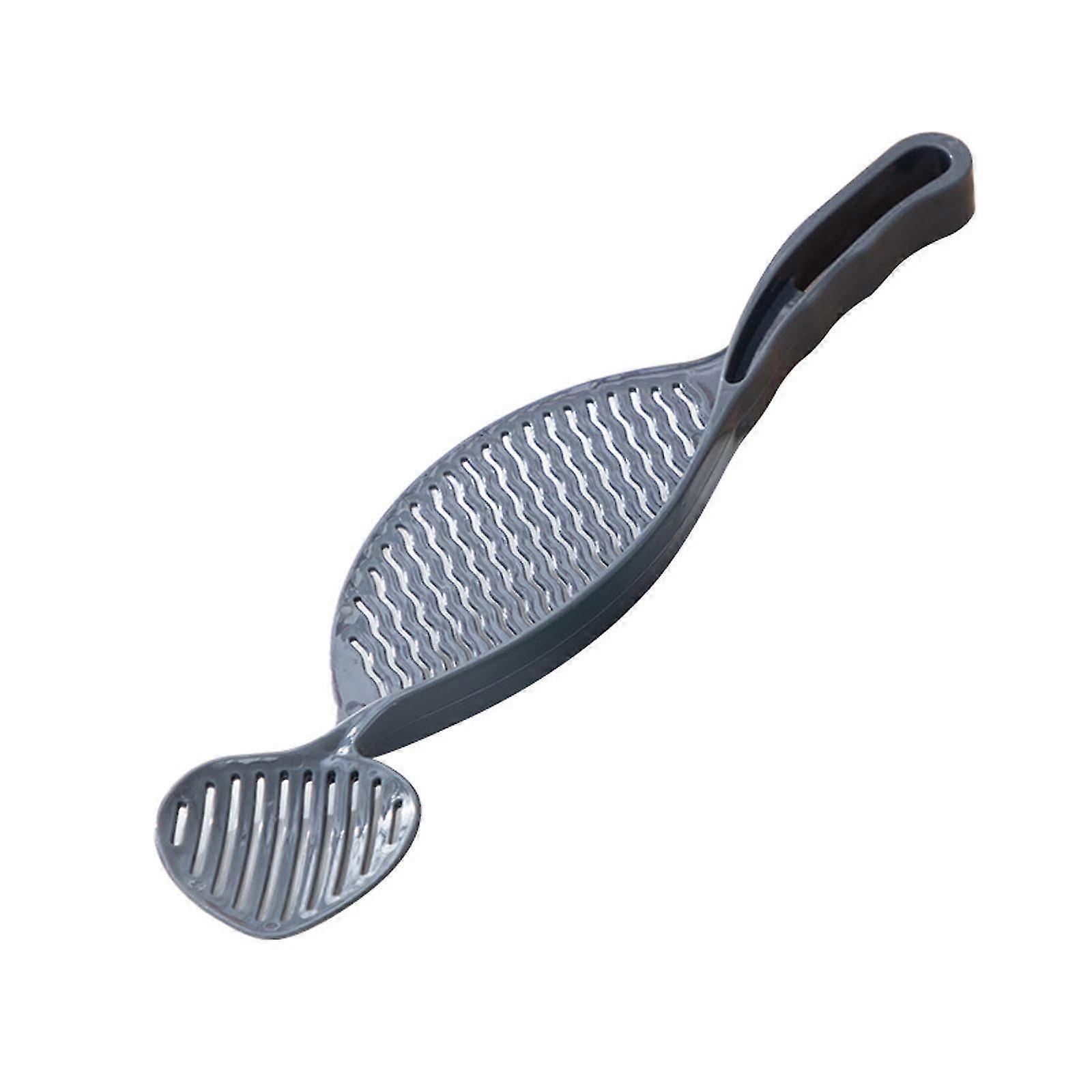 Rice Sieve Spoon - Multi-Purpose Kitchen Drainer (Gray, 1pc)