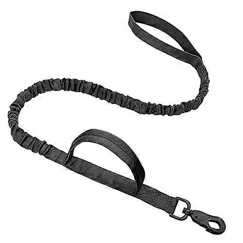 Pet Collars Leash German Shepard Medium Large Dog Collars Lead for Walking Training Control Handle/Black Leash/L L Black Leash