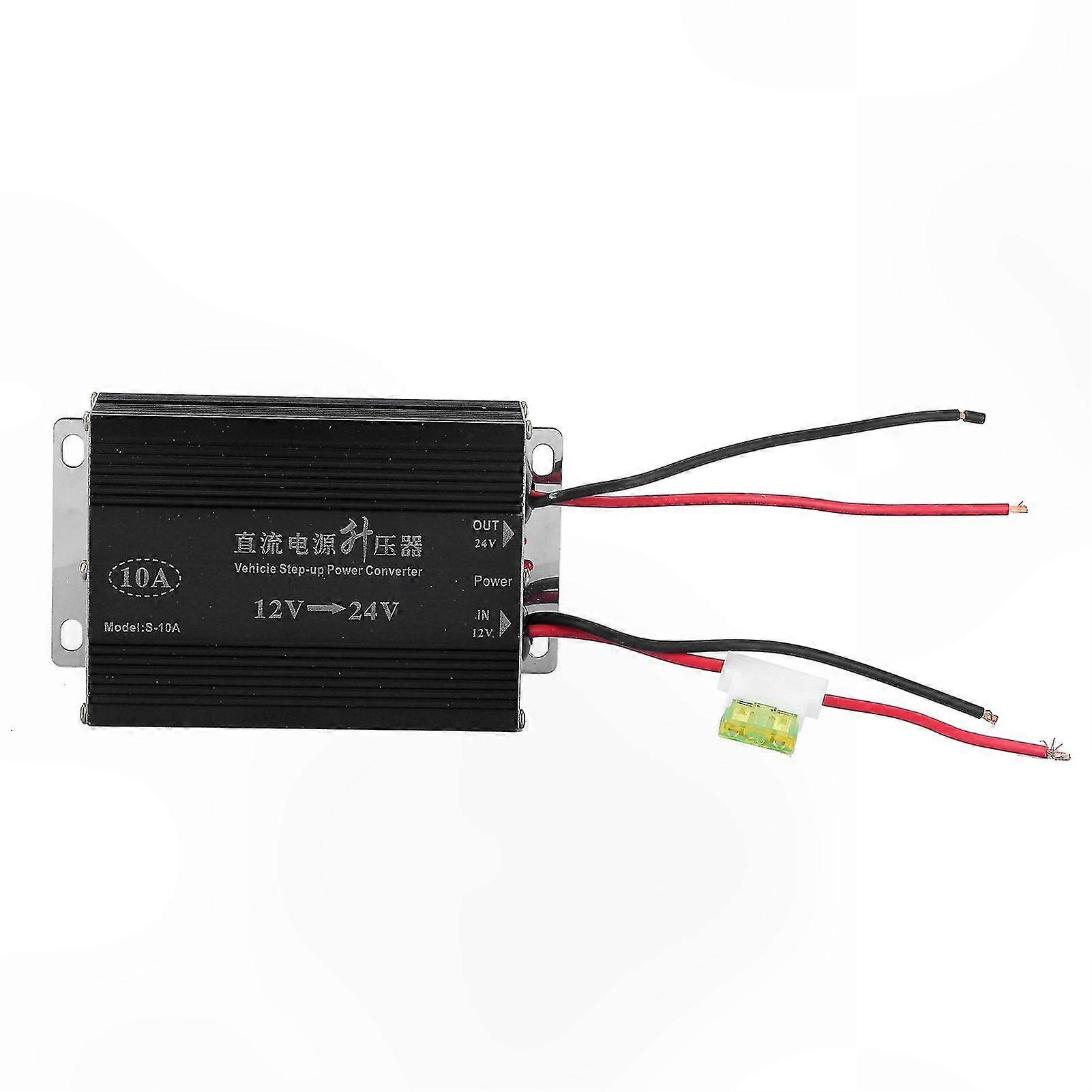 DC-DC 12V to 24V Step-Up Converter Module 10A Power Supply for Automotive Electronics Modification